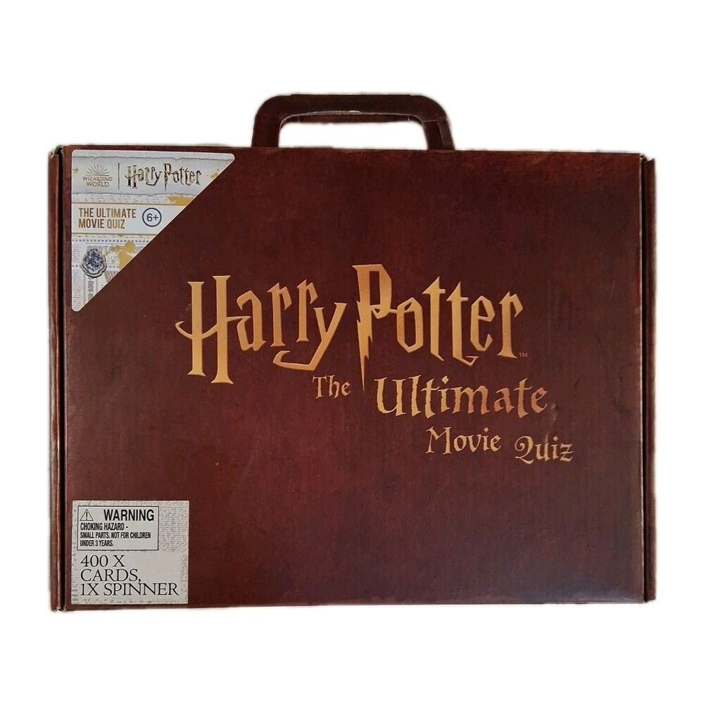 Harry Potter The Ultimate Movie Quiz Card Game 100% Complete